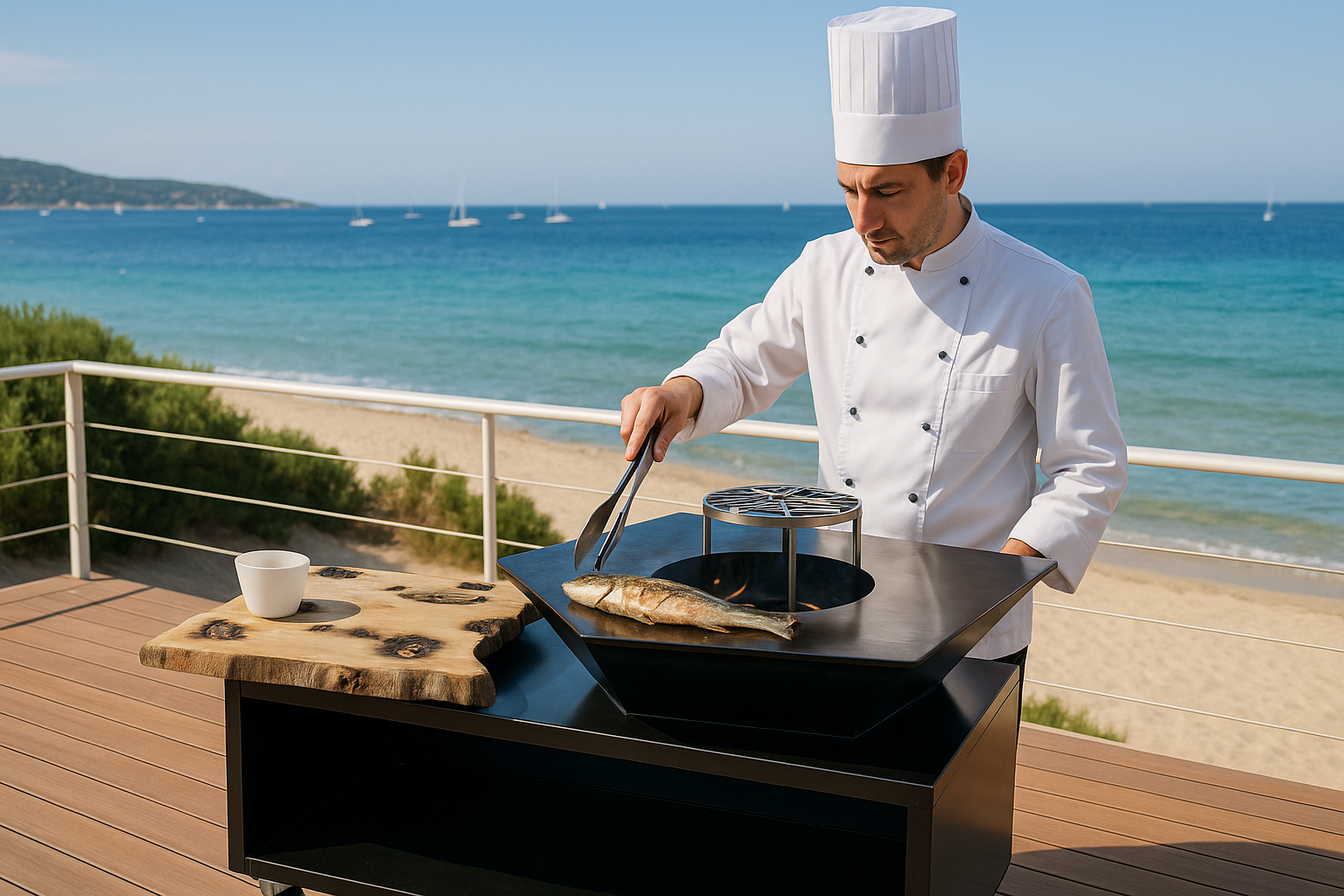 Le Chêne et la Flamme – brasero haut de gamme