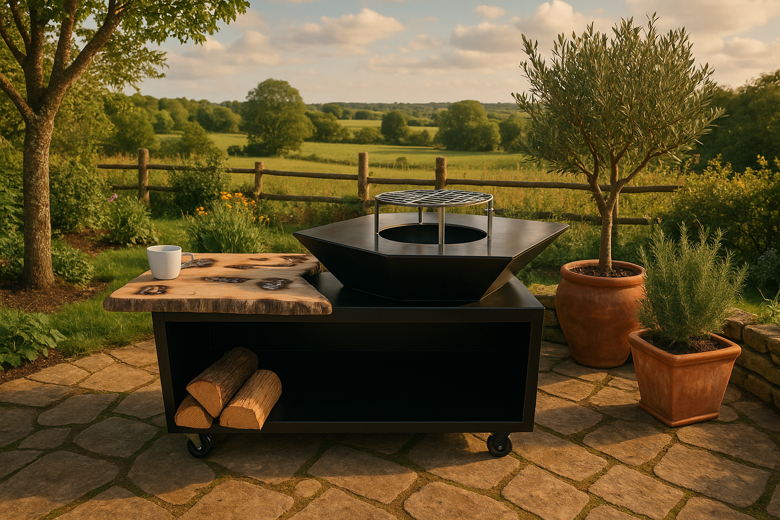 Le Chêne et la Flamme – vue 2